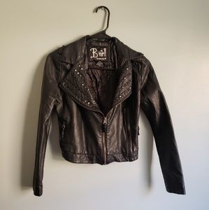 Leather jacket